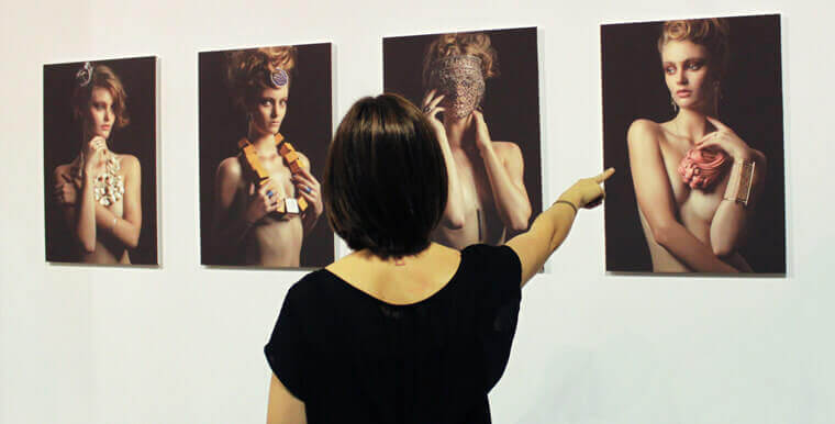 Series of photos titled "Nude" - photographs made by Andrea Bielsa