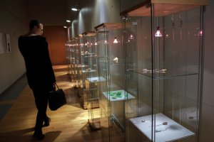 jewelery exhibition in the city of Philharmonic Orchestra of Lodz